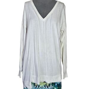 Vince Camuto Cotton Blend Sweater Size Large